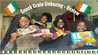$1 Snack Crate Unboxing + Review | Irish Snacks
