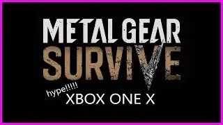 Metal Gear Survive Xbox One X Gameplay