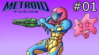 Metroid Fusion (60fps) w/DatDiscoDan Part 1 ~ The X Appears!!