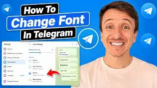 How To Change Font In Telegram (2026)