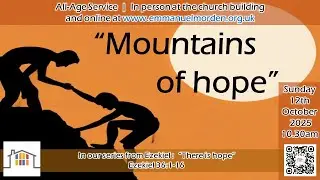 12th October 2025 - All Age Harvest Festival Service - Live from Emmanuel Church, Morden