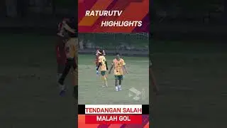 TENDANGAN SALAH MALAH GOL shorts#funfootballbali