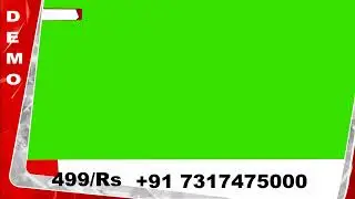 Best News Frame | Green Screen | News Effect for news channel |