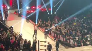 Earl Hebner Enters & Taunts the Crowd LIVE at AEW All Out at Sears Centre in Chicago, IL on 8/31/19
