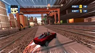 JACKY & AKIRA Rokkaku Hill 9 Laps Expert (Request) Sonic & Sega All-Stars Racing
