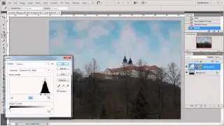 Gradient filter in Photoshop