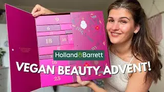 Holland & Barrett ~ 45 фунтов стерлингов Vegan Beauty Advent Распаковка + Обзор