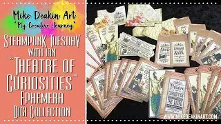 Steampunk Tuesday with Ian - Theatre of Curiosities Ephemera Digi Download Collection.