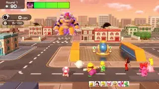 Super Mario Party Jamboree // Bowser Kaboom Squad (Bomber Bills - Boo) - Walkthrough