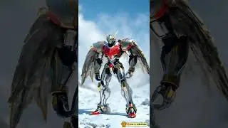 Crystal Mecha Transformation: The Polar Bear Metamorph #transformation #shorts