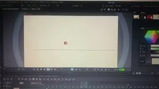 Animating bouncing ball on opentoonz for the first time 