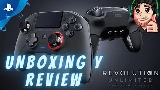 Nacon Revolution Unlimited Pro Controller PS4 / Unboxing y Review