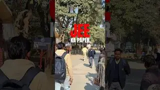 JEE Mains Exam Day Vlog:😖#jee2026