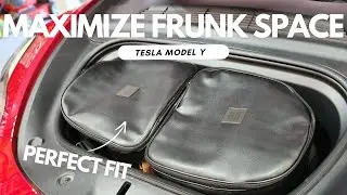 Tesla Model Y Frunk Luggage Set &ndash; Unboxing, Review & Fit Test