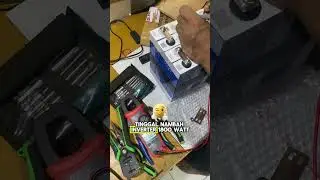 24-volt 105Ah battery for campervans, 1800-watt inverter and smart BMS #powerstation