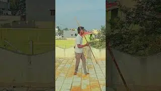 DAY 24 Silambam basic rotation bostaff tutorial alert #silambam #shorts #bostaff #trending #sports