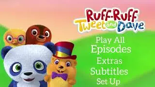 Ruff-Ruff, Tweet And Dave Vol. 2 2016 UK DVD Menu Walkthrough 
