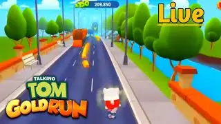 Tom Race🔥-Talking Tom Gold Run || HD Live Gameplay #102
