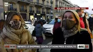 Milano, riparte lo shopping: centri commerciali presi d'assalto - Ore 14 30/11/2020