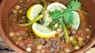 Doubara de Biskra r&acirc;gout aux pois chiches et f&egrave;ves.دوبارة بسكرية على طريقتي
