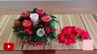 🎄🕯️ ¡Corona de Adviento 2025! 🎄🕯️ / Manualidades rápidas, fáciles y útiles / TITA Y MITA