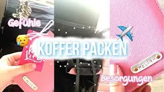 KOFFER PACKEN, LETZTE BESORGUNGEN (vlog) | melle
