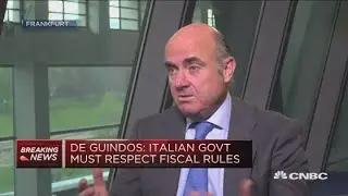 ECB vice president: Italian economy hasn't recovered from financial crisis | Street Signs Europe