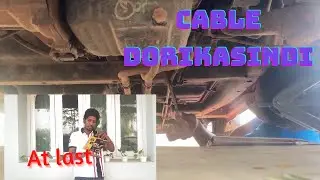 TATA NANO ACCELERATOR CABLE (PART 2)  | TELUGU VLOG | ACCELERATOR CABLE CHANGE | KATARI VLOGS | NANO
