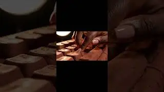 Satisfying Clicks on Clay Keyboard | Visual ASMR