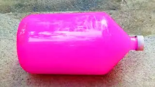 Breaking rainbow glass bottles ⚠️🔥 Crushing Crunchy & Soft Things !