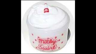 How to Make Milky Swirl Slime (Butter Slay Texture from Momo Slimes)