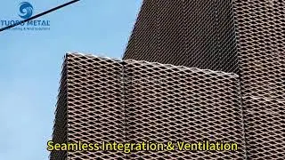 Aluminum Mesh Panels For Exterior Facades