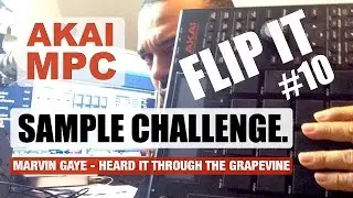 Akai MPC Studio // Sample Challenge #10 // Marvin Gaye Sample // Beat Making