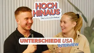 Unterschiede USA vs. DEUTSCHLAND: Essen, Schule, Leute... HOCH HINAUS - Der Auslandsjahr Podcast
