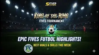 King Of The Ring Tournament | One Goal You Out!! | Goals Compilation | Vangate 5Fives Futbol