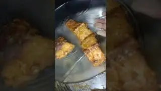 Syed Fezan Ali Shah SB cooking and enjoying fish 🐟 with his family