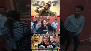 JAAT PUBLIC REVIEW | SUNNY DEOL | jaat public reaction #shorts