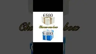 &euro;500 vs &euro;400 🎁 choice is your.#viral