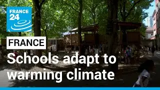 An 'oasis' in the playground: How Paris schools are adapting to a warming climate &bull; FRANCE 24