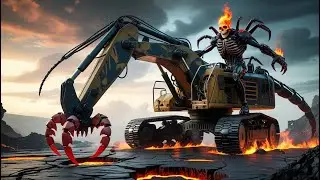 Beast Machine Hybrids 🚜🔥 Animal-Vehicle Fusions! #BeastMachineHybrids #EpicVehicleFusion
