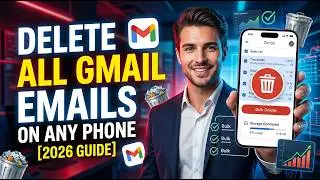 How to Delete All Gmail Emails on Any Phone [2026 Full Guide]