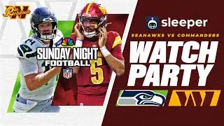 Seattle Seahawks at Washington Commanders Watch Party & Play-by- PLAY REACTIONS