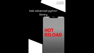 Hot reload in kivy and kivymd