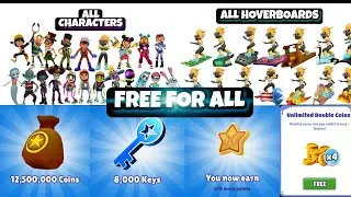 Subway Surfers [Unlocking All Characters & Hoverboards]
