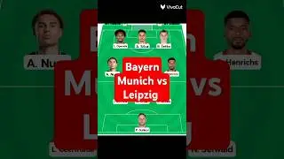 Leipzig starting lineup vs Bayern Munich #lineups #bayernmunich #leipzig
