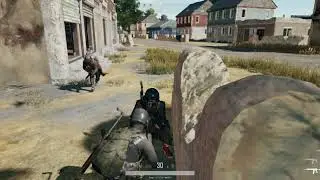PUBG Highlight - Enemy Pochinki ambush fail