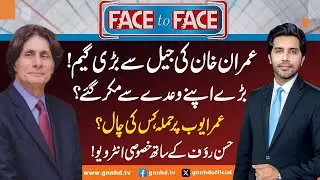PTI Rauf Hassan Exclusive Interview | Face to Face | Akbar Bajwa | 29 June 2024 | GNN