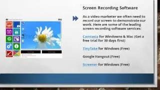 Video Hosting and Screen Recording Services