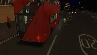 OMSI 2: Route 415 - Tulse Hill to Bricklayer's Arms, New Kent Road, Map - Add-On London