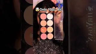 Shryoan contour blush highlighter palette review✨ #productreview #ytshort #shortvideo #makeupshort